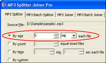 splitting mp3 into multiple tracks